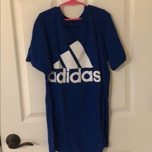 Blue adidas t shirt
